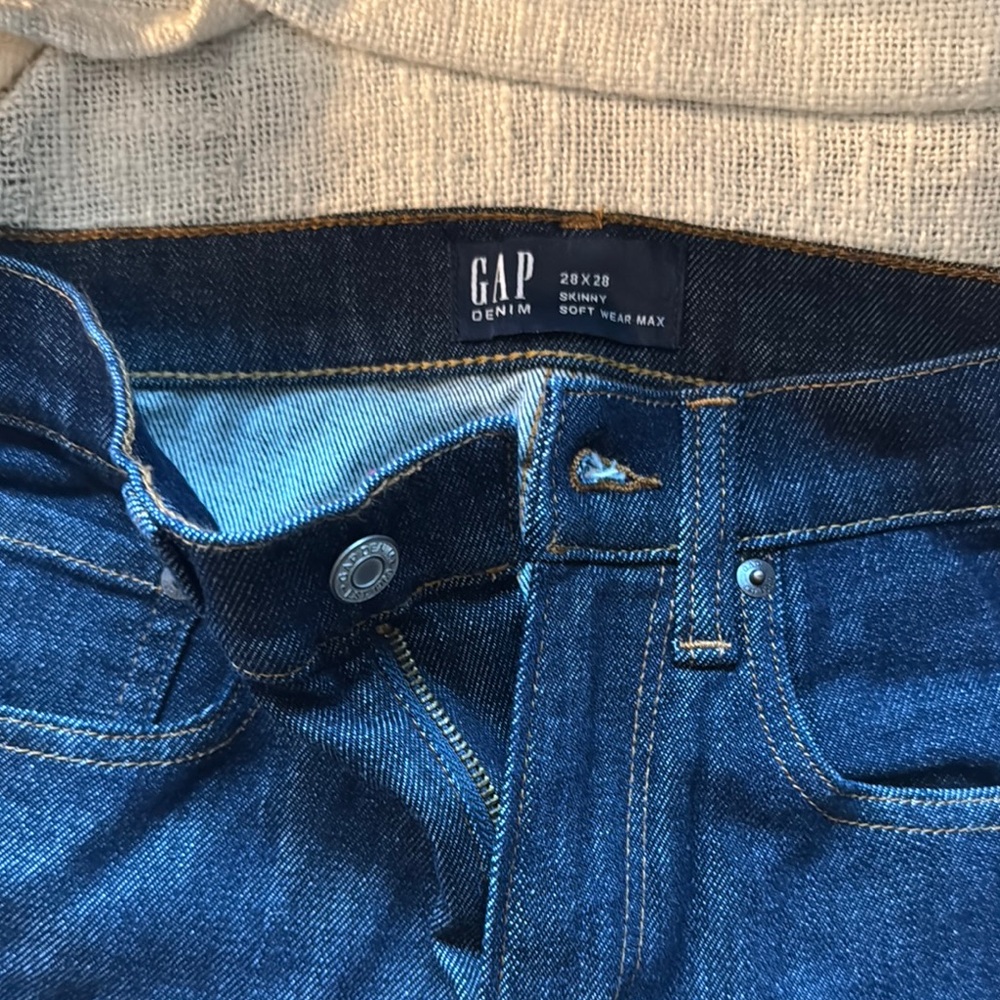 GAP Blue Skinny Jeans Classic Denim